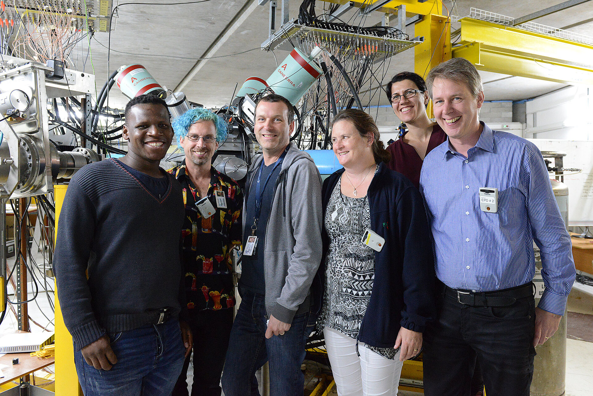 Internasjonalt: Forskere fra Sør-Afrika, USA og Norge på iThemba LABS, Cape Town