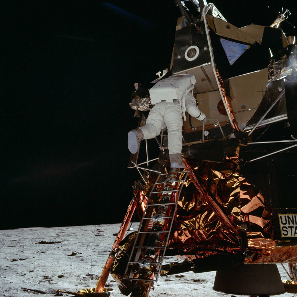 Neil Armstrong, månelandingen