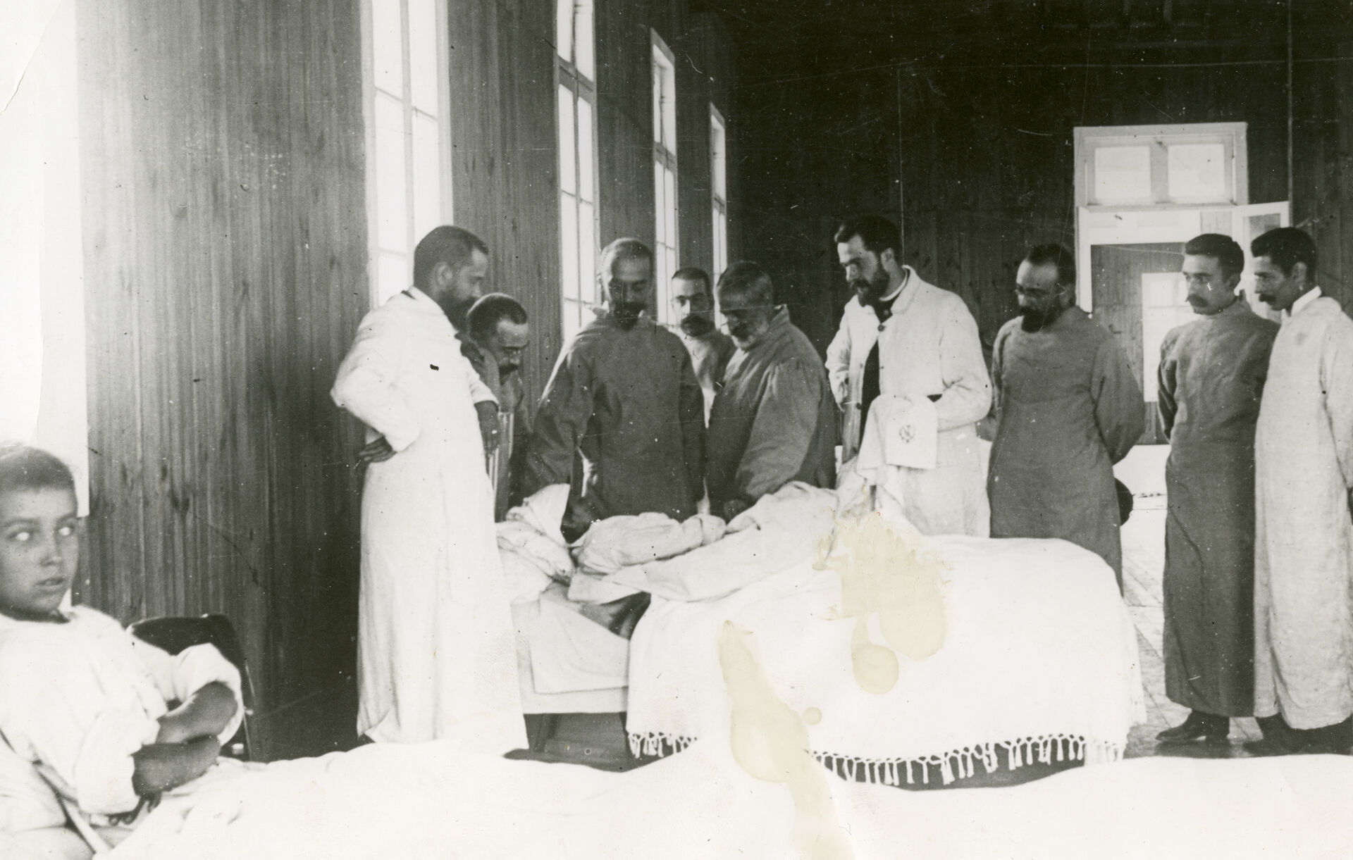 Da pesten kom til Porto i 1899 ble det opprettet egne avdelinger for pest-smittede på sykehuset.